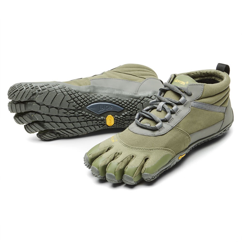 Tenis Mujer Verde Oliva - FiveFingers V-Trek Insulated - LGBIZY-894